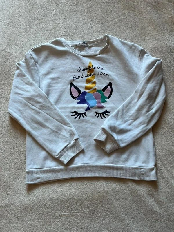 lot de 2 sweats licorne – 12 ans in extenso – photo 2